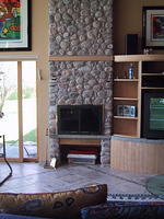 riverstone fire place